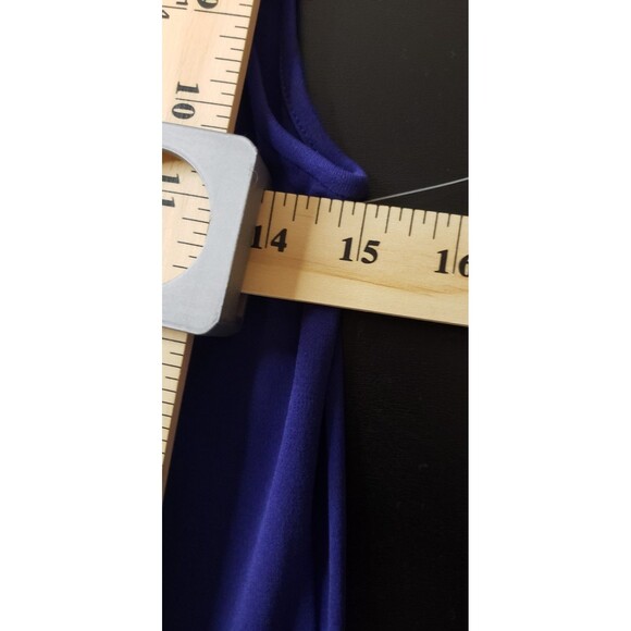 Eileen Fisher Tank Large‎ Purple Sleeveless 100% Silk Casual Layer Quiet Luxury - Picture 5 of 6